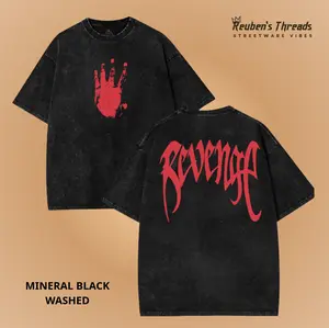 Vintage XXXTentacion Tee, Revenge Graphic Shirt, Washed & Classic Fit