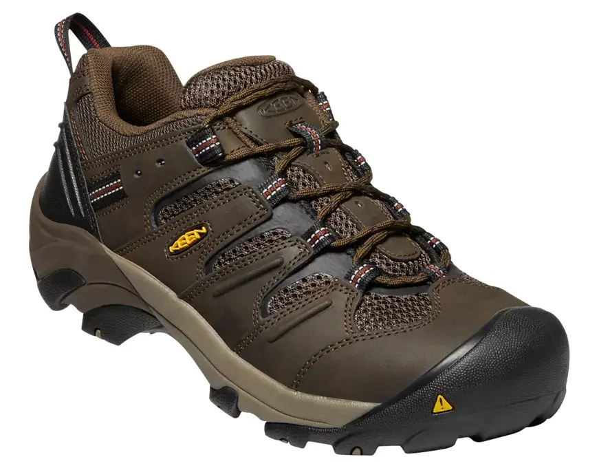 Keen Men's Lansing Low Steel Toe Work Shoe