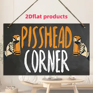 Wooden Bar Sign for Beer Party & Bar Decorations, Creative Design for Multiple Scenarios, Durable Wood Material, Perfect for Parties & Events, Signage