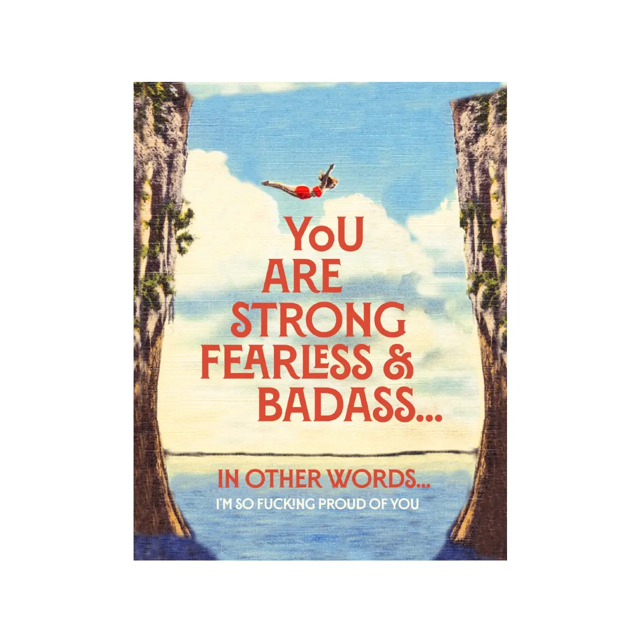 Fearless Blank Card