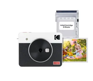 KODAK Mini Shot 3 Retro 4PASS 2-in-1 Instant Digital Camera and Photo Printer (3x3 inches)