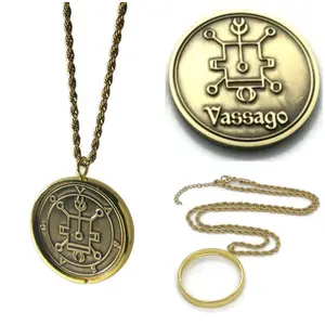 Vassago Demon Sigil Necklace – Ars Goetia – 1FitAll Bezel