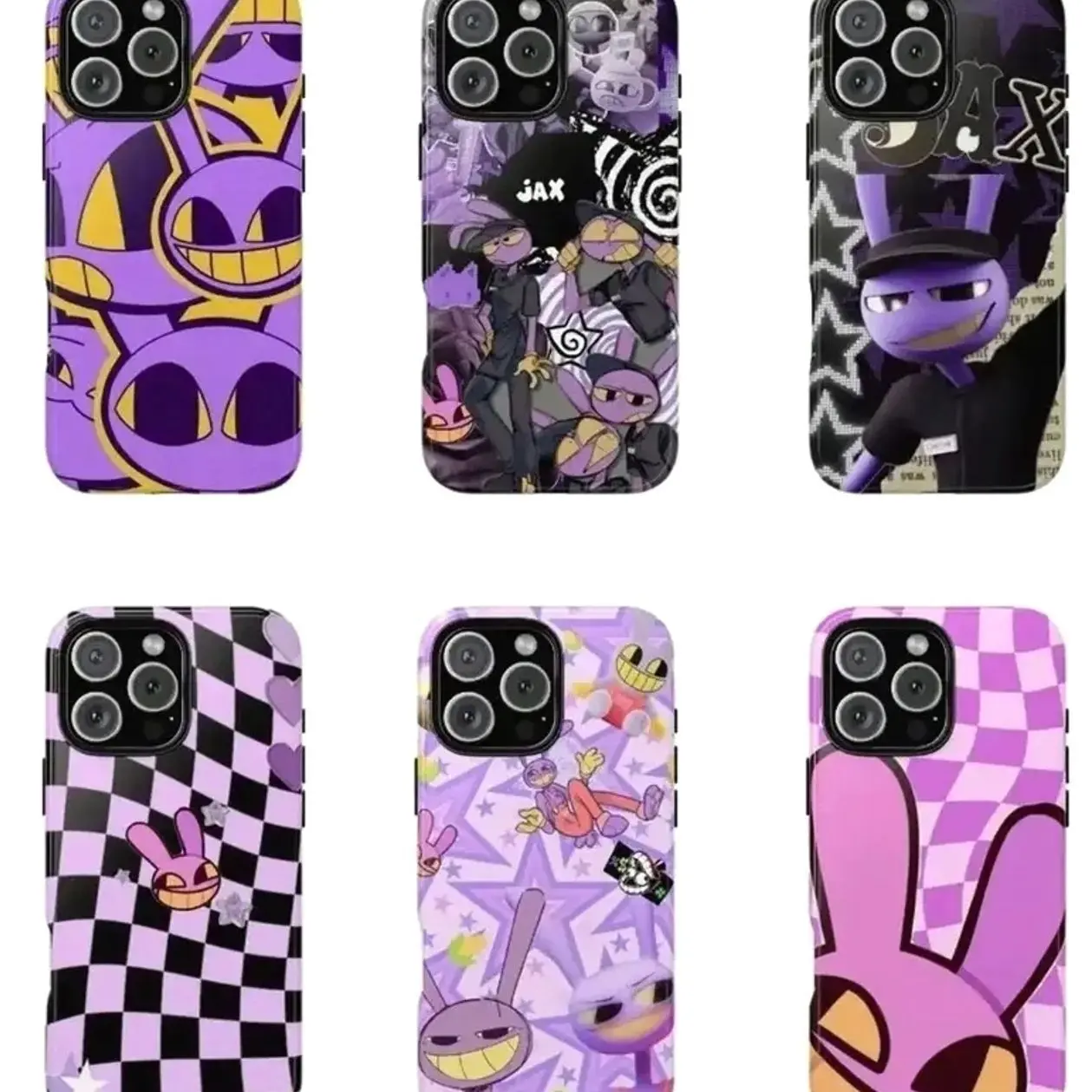 Jax The Amazing Digital Circus Phone Case Compatible with iPhone 17, 16, 15, 14, 13, 12, 11, X & Galaxy