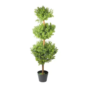 Northlight Potted Two-Tone Murraya Triple Ballopiary Tree