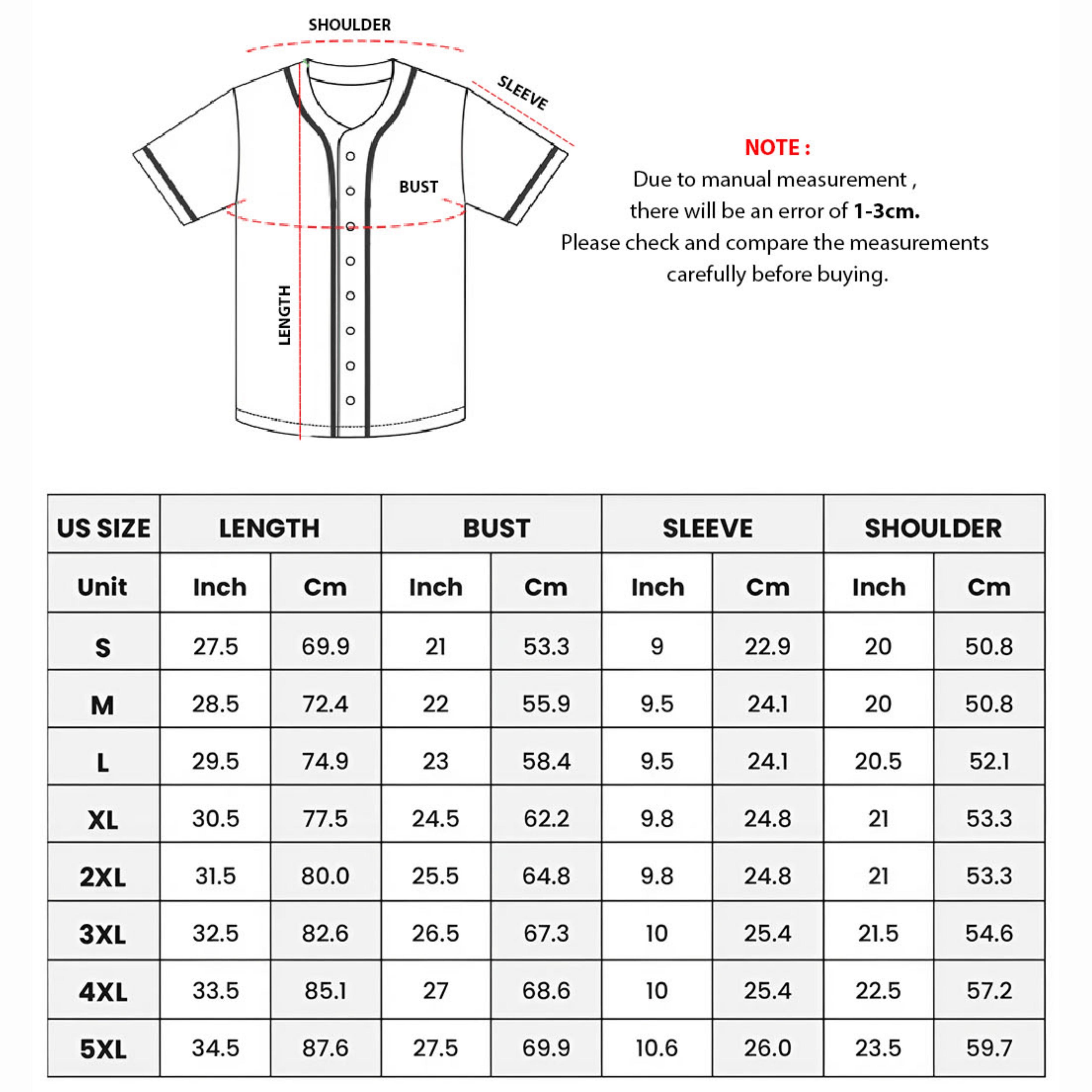 Custom Name & Number Baseball Team Jersey, Jersey For Fan, Baseball Lovers
