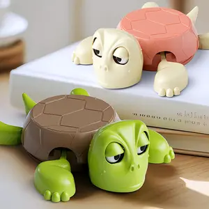 Cute Turtle Design Coaster, 1 Count Interactive Desktop Ornament, Funny Turtle Coaster for Prank & Gameplay Experience, Quirky Turtle Coasters