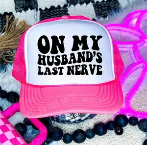 On My Husbands Last Nerve Trucker Hat