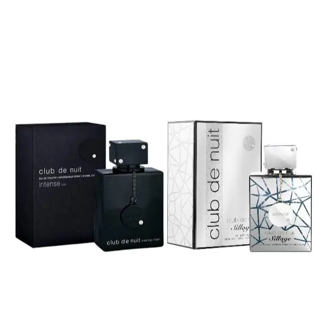 Oudlash Bundle | Armaf Club de Nuit Intense + Sillage Bundle Set, Men's 3.6 oz Multi-Pack Woody-Spicy Aromatic Woody Fragrance, Citrus Woods Fragrance, All Skin Types