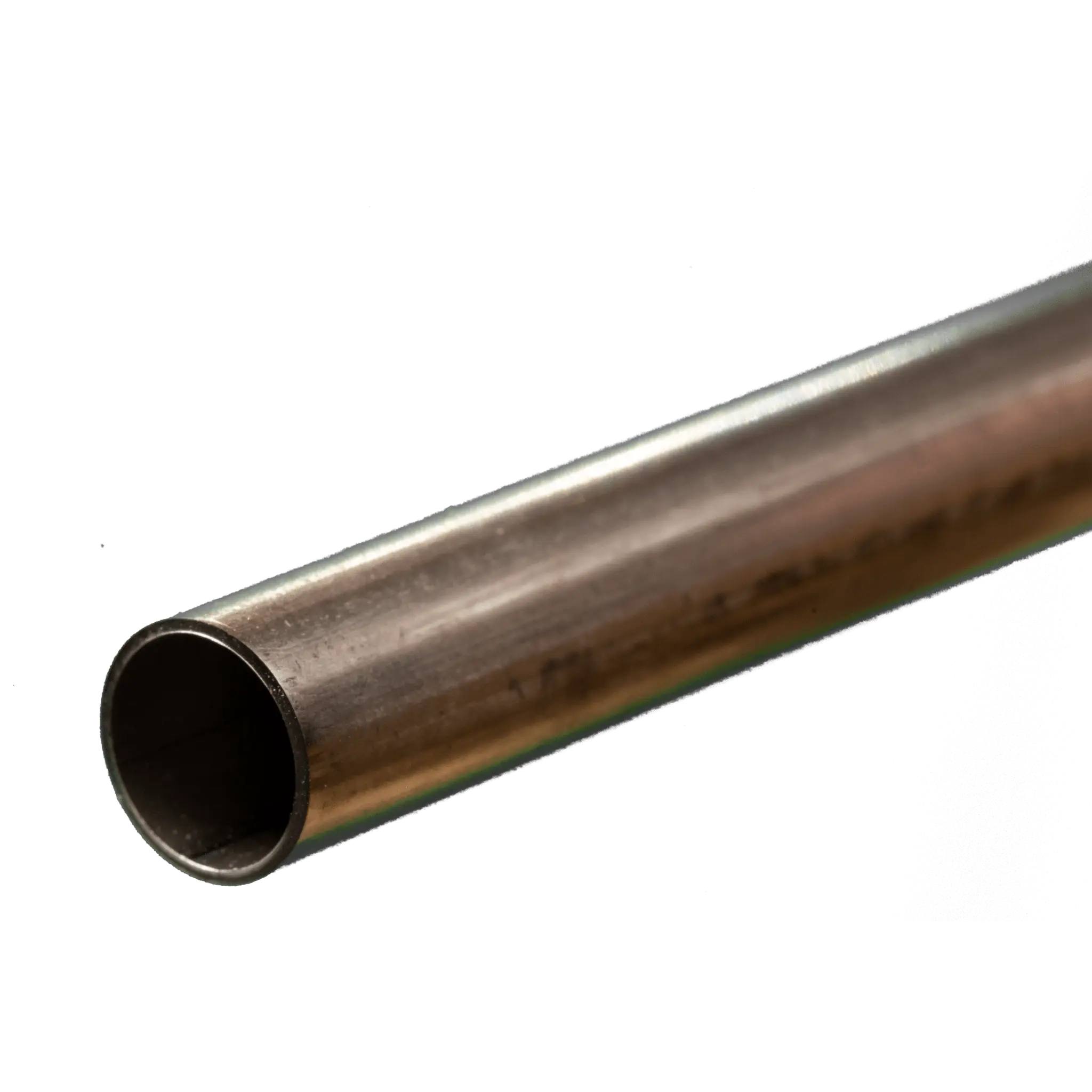 Round Stainless Steel Tube: 1/2" OD x 22 Gauge x 12" (1 Piece)