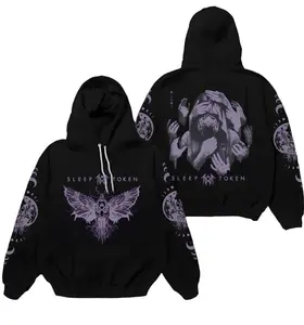 Sleep Token Purple Angel Hands Hoodie, You Are So Loved Worship Hoodie, 2025 Tour Sweatshirt, Metal Band Merch, Gift for Fans, Unisex Hoodie