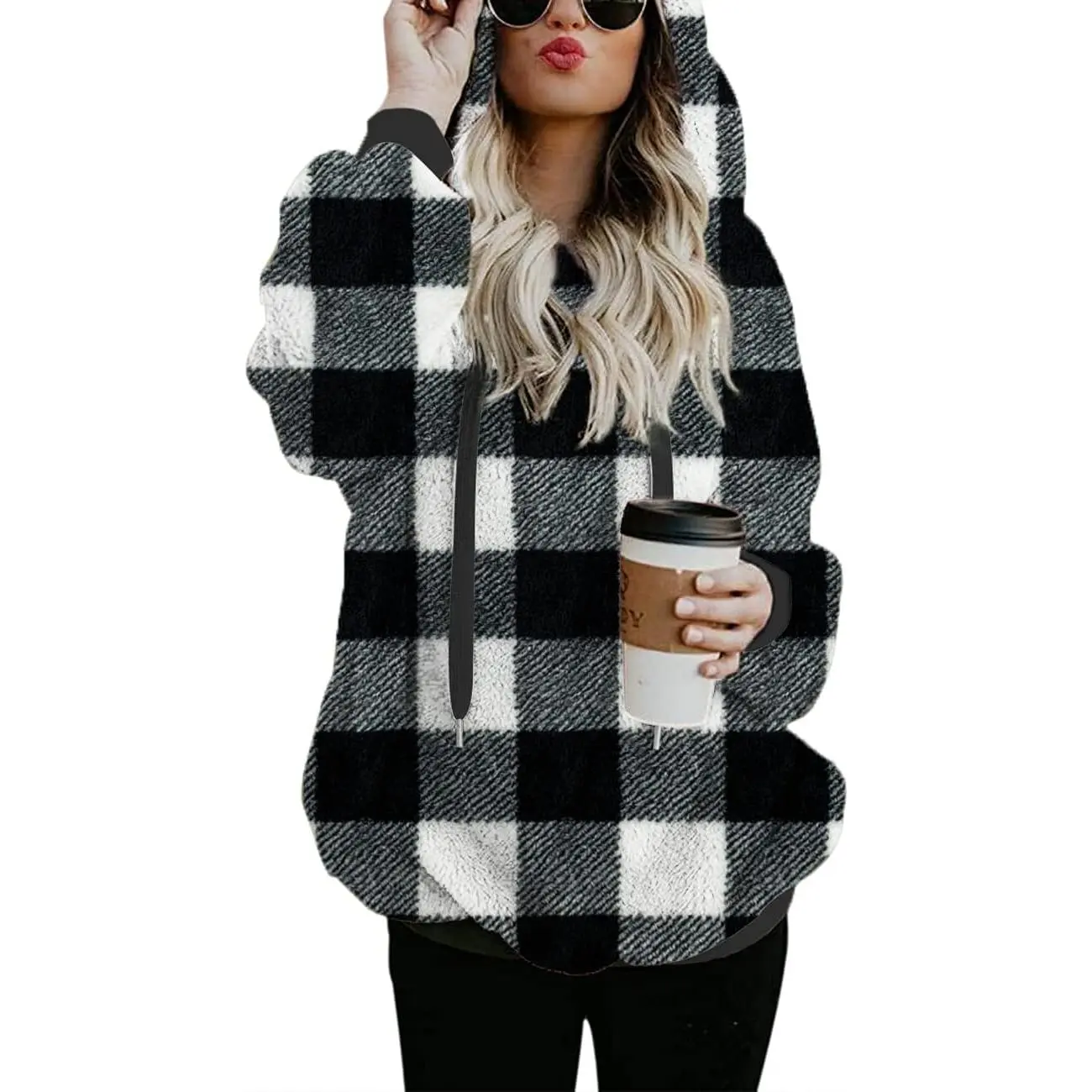 S-plaid Black