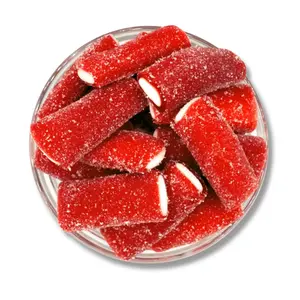 Sour Strawberry Logs-Swedish Candy- 6oz