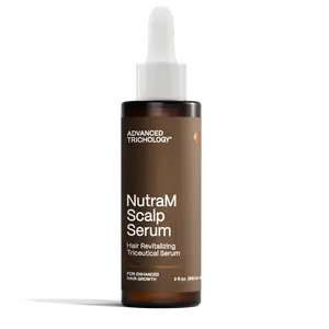 NutraM Hair Growth Serum - Dermatologist Tested, Approved by American Hair Loss Association | Scalp DHT Blocker for Thinning Hair Men and Women, Backed by 20 Years of Hair Regrowth Clinic Experience