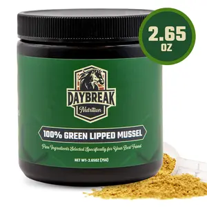 Daybreak Nutrition Green Lipped Mussels for Dogs and Cats - Dog Food Topper with Joint Support