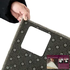 (8 Pack) Rug Pad Gripper for Hardwood Floors No , Carpet Tape for Area Rugs  Kitchen Non Slip Rug Pads (8)