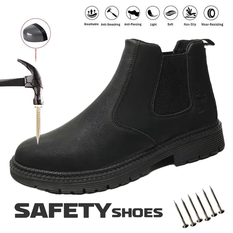 Smash Proof Puncture Proof Splash Proof Breathable Healthcare Shoes