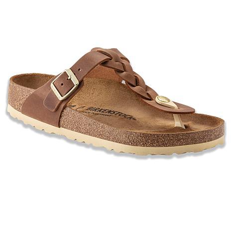 Birkenstock Gizeh Braided Leather Thong Sandal