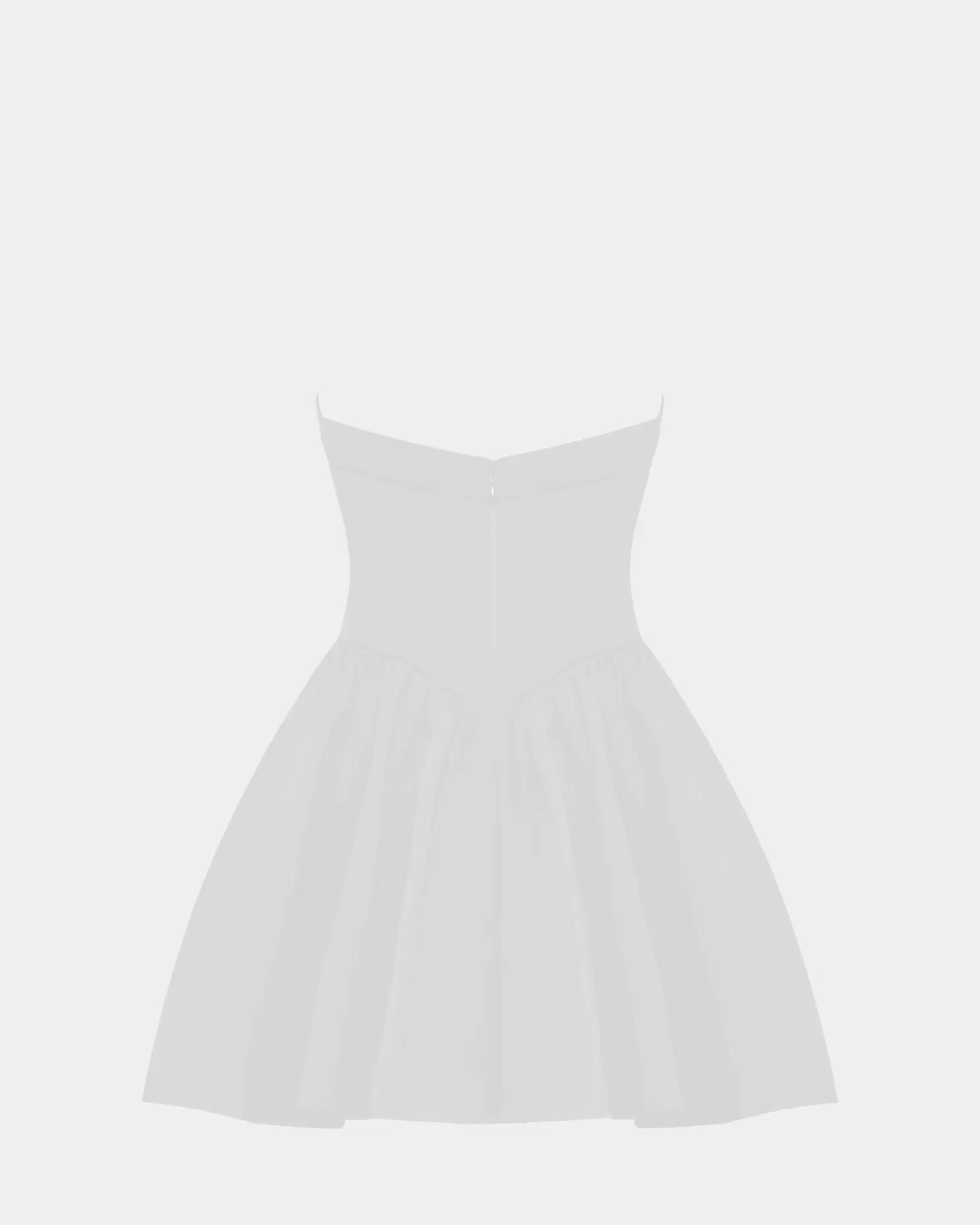 White halter contour a-line mini dress valentine outfit white graduation  dress - TikTok Shop