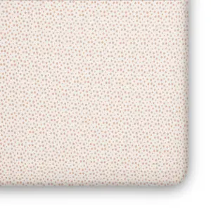 Dots Organic Jersey Cotton Crib Sheet and Changing Pad Cover Set