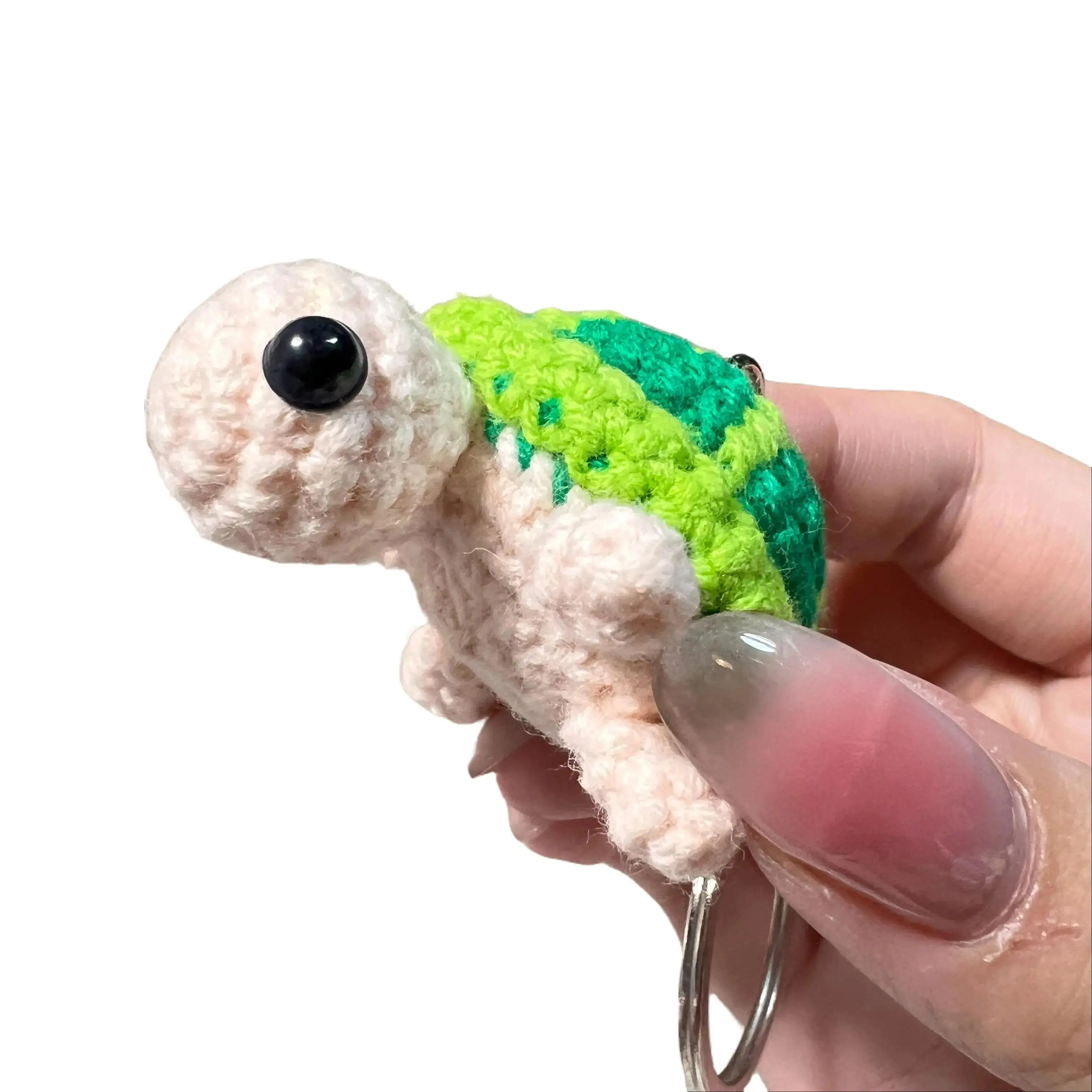Handmade Amigurumi Crochet Tortoise Turtle Plushie Desktop Tabletop Home Decoration