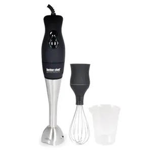 Prime Pacific IM-806B- Better Chef Black Hand Held Immersion Blender and Mixer