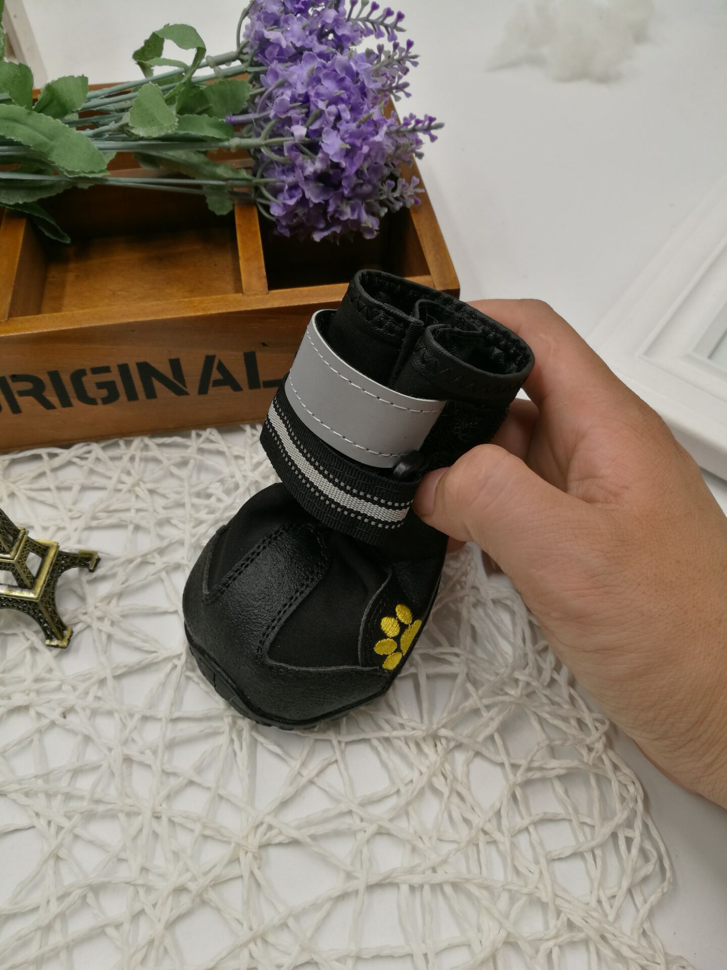 Pet shoes wear dog shoes