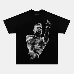 Conor McGregor New Tee Men's Premium Boxing Graphic Tee, UFC Shirt, Vintage 90s Graphic MMA Tee, American Professional Boxer Tee, Unisex Cotton T-Shirt Gift for Sports Fans