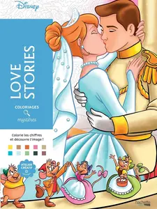 Coloriages mystères Disney - Love Stories