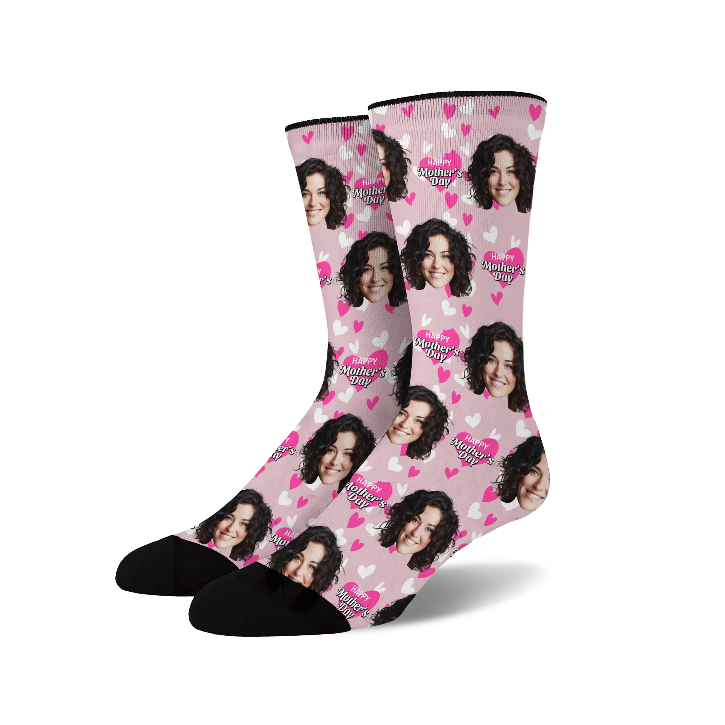 Custom Face Socks - Happy Mother's Day