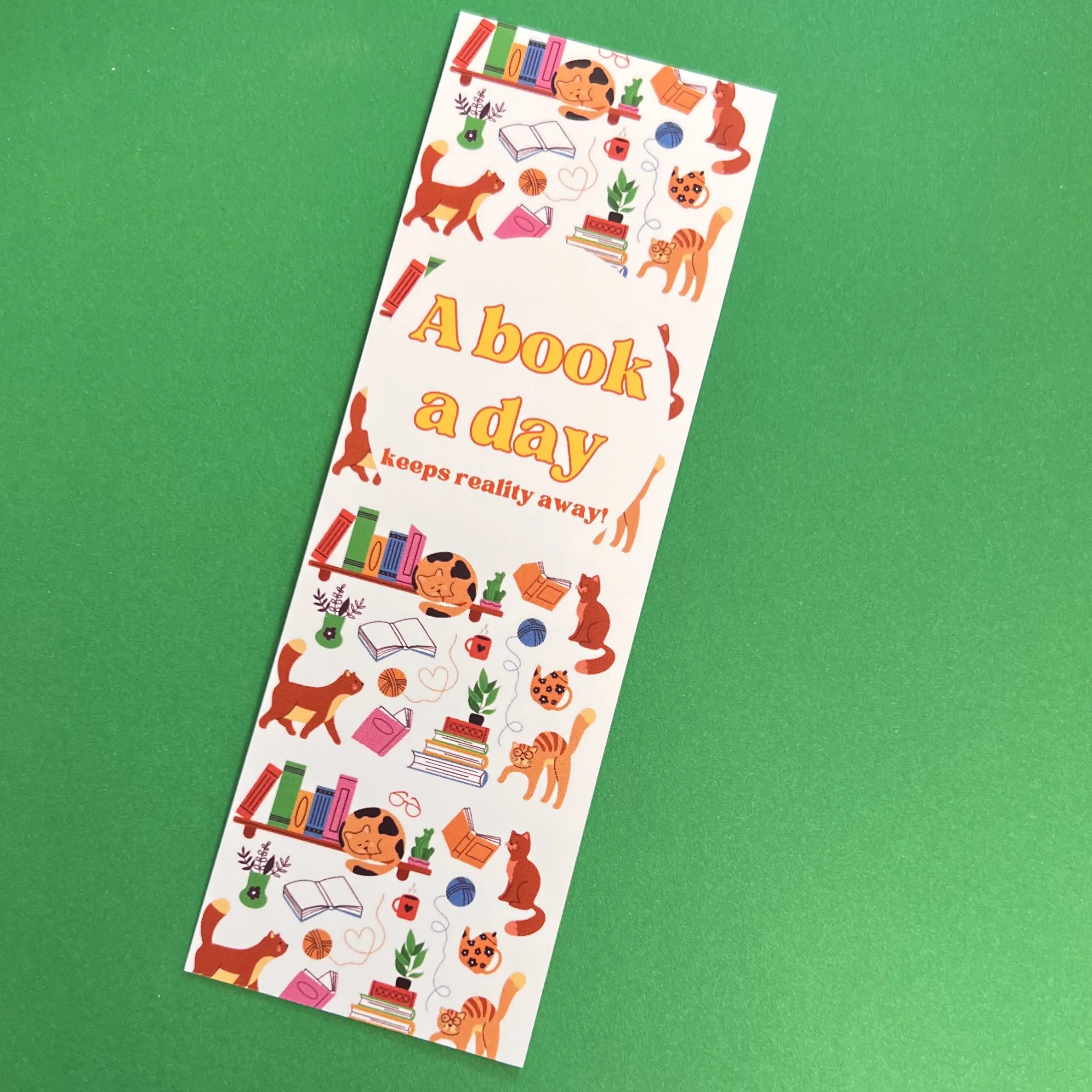 A Book a Day Bookmark