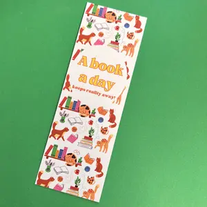 A Book a Day Bookmark