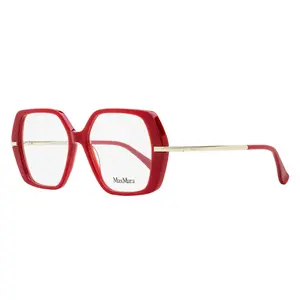 Max Mara Geometric Eyeglasses MM5175 066 Carmine Red 52mm