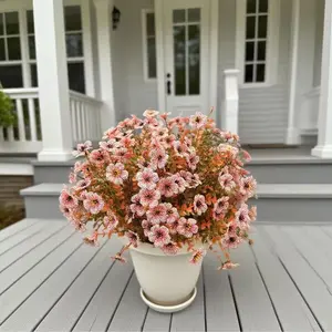 Artificial Flower, 12/ Faux Flower, Decorative Flower for Home Garden Yard Porch Balcony, Home Decor Supplies, Fruit