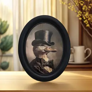 Victoria Style Duck Pattern Home Decor, Halloween Christmas Thanksgiving Wall Decoration, Perfect for Room Office Wall Art