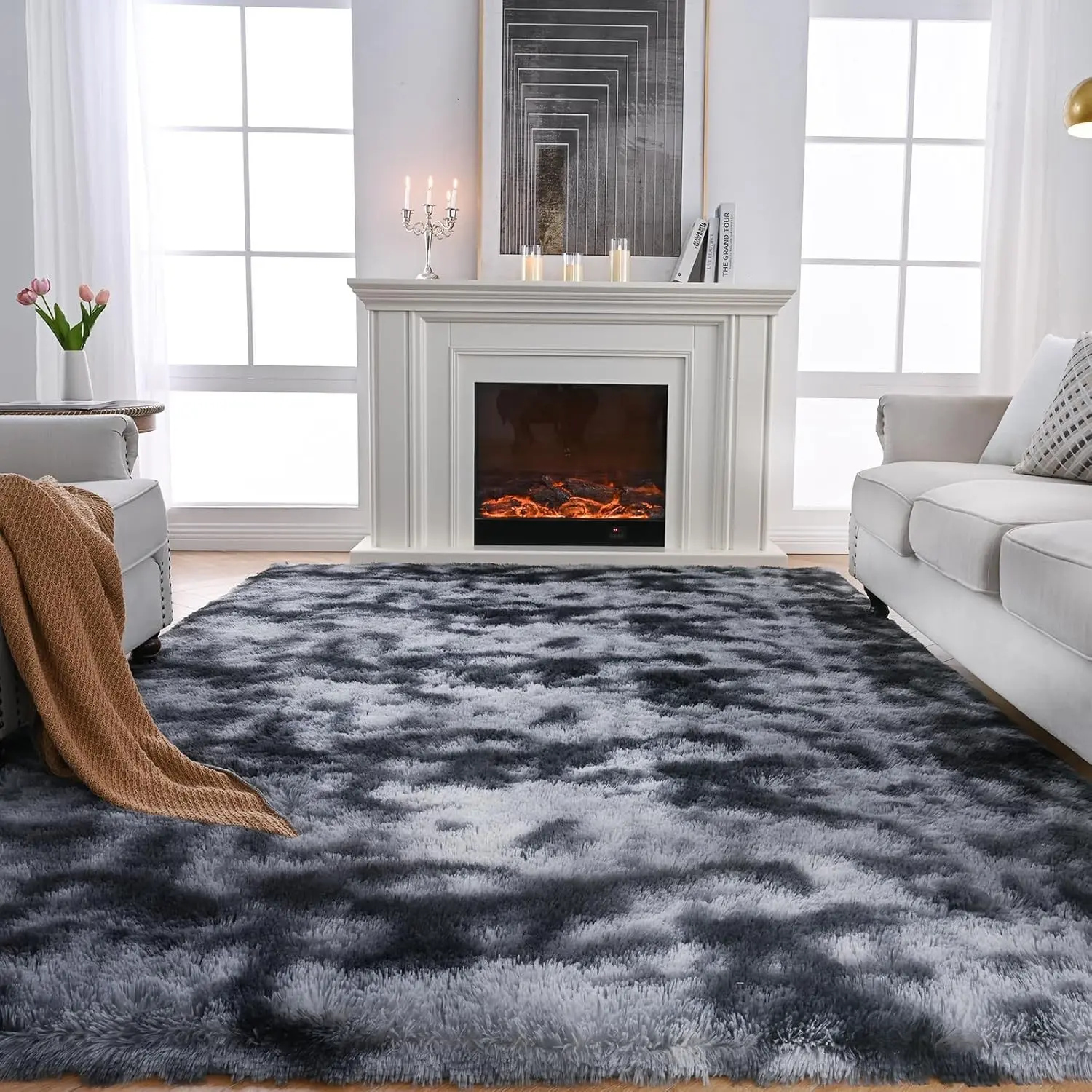 1 Count Soft Floor Mat, Decorative Carpet for Home Living Room Bedroom, Room Decor, Home Decor, Home Decorative Rugs