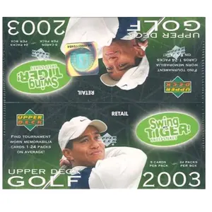 2003 Upper Deck Golf Retail - Tiger auto chase