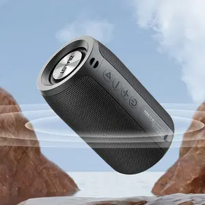 Wireless Waterproof Speaker ZEALOT IPX5, 10W Hi-Fi Bass & Sound, Lightweight Compact, TF/USB/AUX Modes, Extended Playtime, Excellent Bluetooth-compatible Speaker for Office Gifts.