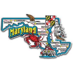 Maryland Jumbo State Magnet by Classic Magnets
