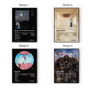 [Sale Up To 40%] [Unframe] HarryStyles Album Posters, Pop Rock Music Wall Art, Vintage Bedroom Aesthetic Decor, Modern Album Cover Artwork, Gift for Fans