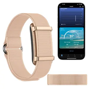 Health Monitor Wristband, Heart Rate & Step Counter, Calorie Tracker, Sleep Analyzer, Daily Weekly Monthly Data, Fitness Band