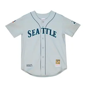 Mens Mitchell & Ness MLB SEATTLE MARINERS 20TH ANNIVERSARY AUTHENTIC COOPERSTOWN