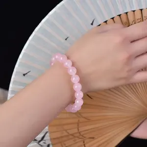 Taoist Feng Shui Rose Quartz Bracelet - Love & Harmony Amulet