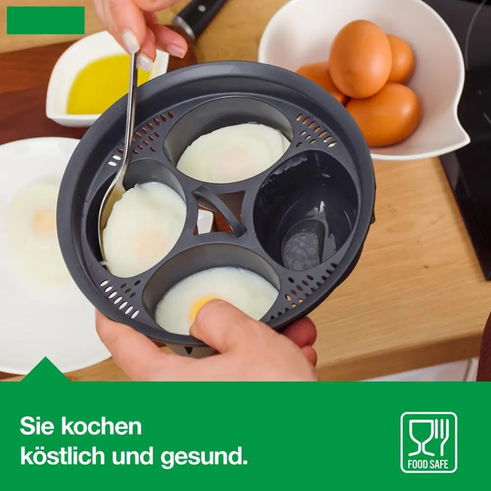 Kitchen Gadgets Four Steamed Egg Cooker Home Four Poached Egg Steamed Egg Bowl Cooker