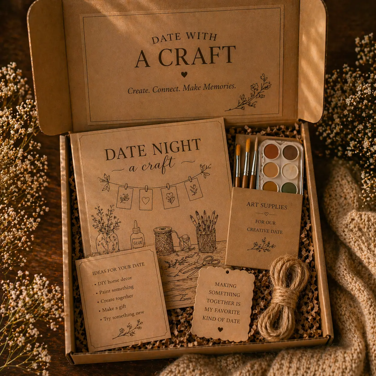 Crafty Date with a DIY Craft (Supplies Included)