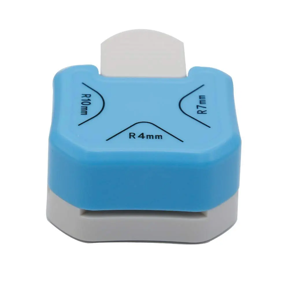 Paper Corner Rounder 3 in 1 （R4mm+R7mm+R10mm）， Punches for Crafts， Cutter ，Envelope Punch Board ，Hole Puncher， Laminate, DIY Projects, Photo Cutter,Card Making Scrapbooking and Journaling, Craft Cutting Tool
