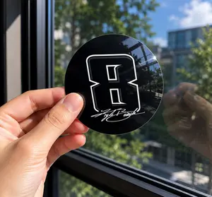 Kyle Busch Number 8 Tribute Commemorative Vinyl Sticker