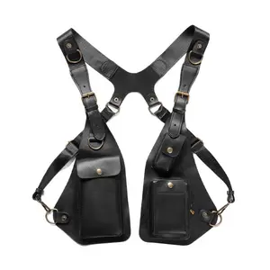 Mens/Women Hidden Strap Design with Phone Wallets & Holsters, Adjustable Buckle Straps for Secure Outdoor Carry (Hiking, Cycling, Travel) – Discreet Under-Clothing Storage for Phones, Cash, Cards