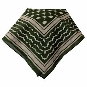 Sumud Olive Keffiyeh Bandana