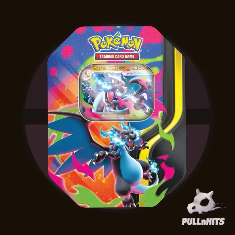 Mega Charizard X or Y Tin - 4 Packs and Promo - Pokemon Trading Card Game -  TikTok Shop