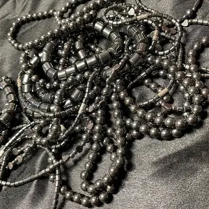 Hematite bracelets and anklets